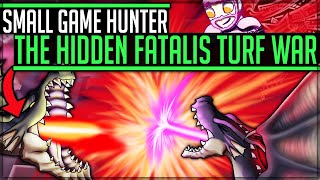 The Secret Fatalis VS Fatalis Turf War  Monster Hunter World Iceborne Small Game Hunter fatalis [upl. by Onaicnop]