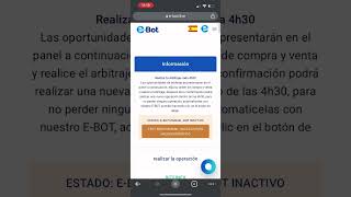 EBOT  TUTORIALES  COMO OPERAR EBOT MODO MANUAL [upl. by Anemaj726]