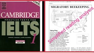 IELTS Cambridge 1 reading 22 analysis  Migratory Beekeeping [upl. by Ranzini292]