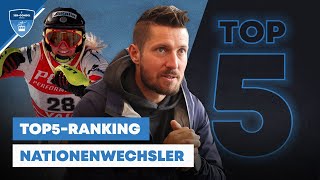 Hirscher amp Co Top5 der Nationenwechsler I Ranked [upl. by Nomolas]