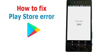 Fix Play Store show server error on android 5  6 [upl. by Crocker897]