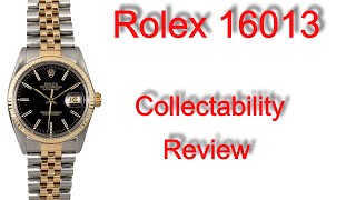 Rolex Datejust 16013 Review 1980s twotone elegance [upl. by Ynattir]