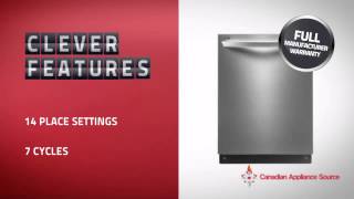 LG LDF7551ST BuiltIn Undercounter Dishwasher [upl. by Eiramanel202]