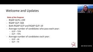 SQA RQAP Open Forum 2021 [upl. by Suiravad345]