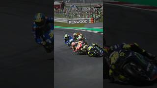 MARC MARQUEZ vs VALENTINO ROSSI motogp marcmarquez valentinorossi racing bikeracing rivals [upl. by Sivrat]