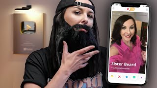 BeardMeatsFoods Sister On Dating in 2024 Matching with Beards Fans amp Sting Herself [upl. by Mehalek21]