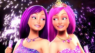 Barbie The Princess amp the Popstar  Music Video quotHere I AmPrincesses Just Want to Have Funquot [upl. by Atinaj]