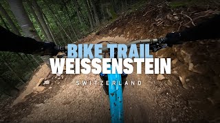 Bike Trail Weissenstein  Solothurn  RAW POV [upl. by Enitnatsnoc]