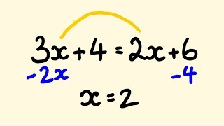 Algebra Shortcut Trick  how to solve equations instantly 2 [upl. by Kumagai399]