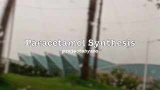 Mechanism of Paracetamol Synthesis [upl. by Nyladam]