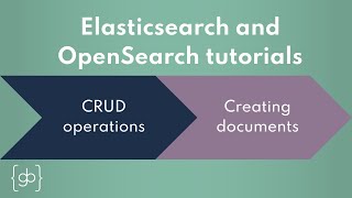 Creating documents in ElasticsearchOpenSearch [upl. by Nairred955]