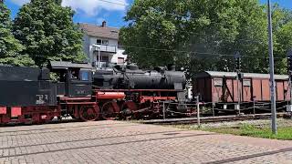 Ausfahrt der 58 311 in Ettlingen Stadt [upl. by Marga]