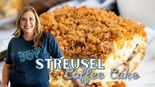 BEST Streusel Coffee Cake Recipe [upl. by Averyl900]