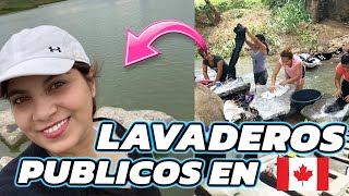 Lavando CALo3 en lavaderos publicos de CANADA [upl. by Maze]