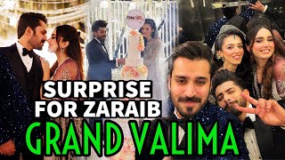 LARAIB AUR ZARNAB KO SURPRISE  ZARAIB NE TALWAR PAKAR LI 😱  GRAND VALIMA [upl. by Ardiedak707]