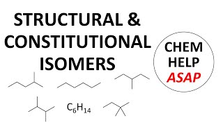 structural amp constitutional isomers [upl. by Arabele]