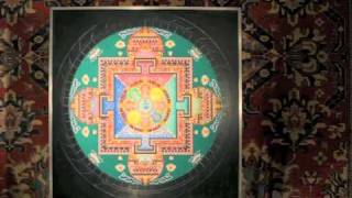 Stop Motion Timelapse of Tibetan Monks Creating a Sand Mandala at Seret amp Sons Gallery [upl. by Grishilde]