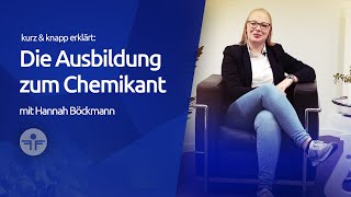 ➤ Ausbildung Chemikant  Kurz und knapp erklärt [upl. by Naginarb]