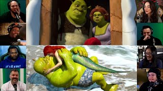 Shrek 2 Opening Scene  Accidentally in Love Song  Shrek 2  Reaction Mashup  shrek [upl. by Krause]