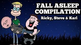 Fall asleep  Karl Pilkington Ricky Gervais amp Stephen Merchant Compilation [upl. by Ahsemot]