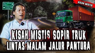 NGERI SENDIRIAN BAWA MOBIL TRUK LINTAS JALUR PANTURA MALAM HARISAMPE KECELAKA4N M4UT DIJALAN [upl. by Elram]