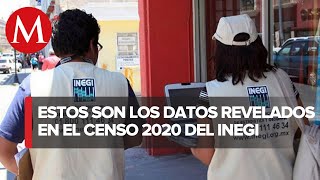 Hoy el INEGI dio a conocer el nuevo censo poblacional 2020 después de 10 años [upl. by Itsur]