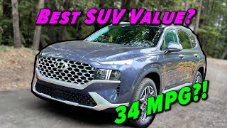 The MidSize Alternative To Compact CUVs  2022 Hyundai Santa Fe Hybrid [upl. by Niboc]