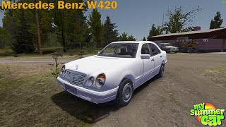 Mercedes Benz 420  My Summer Car [upl. by Ahsitnauq435]