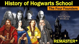 History of Hogwarts and its Four Founders  Explained in Hindi [upl. by Mateya]