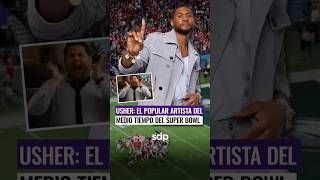 Usher 🎤 el artista del medio tiempo del Super Bowl 🏈 revelado por Apple Music 🎶 [upl. by Lednar]