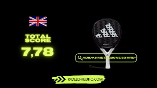 New padel racket Adidas Metalbone HRD 2024  The new arm of Alejandro Galan [upl. by Campagna]