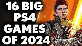 16 BIGGEST And NEW PS4 Games of 2024 [upl. by Akenom]