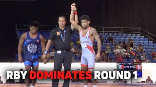 RBY Dominates In Round 1 Of PanAm Olympic Games Qualifier [upl. by Yeliab341]