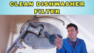 How to Remove and Clean Frigidaire Dishwasher Filter [upl. by Michelina]