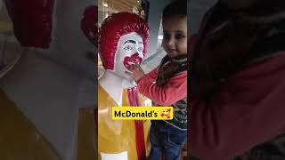 Time spent with McDonalds funny shreshth cutebaby mcdonalds bodyparts talking shortvideos [upl. by Dlorag]