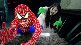 What If Many Spider man and Ghost in 1 HOUSE Ghost Bride vs SpiderMan Supernatural Marvel Showdown [upl. by Betthezel]