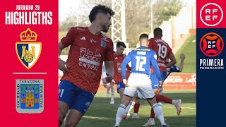 Resumen PrimeraFederación  SD Tarazona 20 SD Ponferradina  Jornada 29 Grupo 1 [upl. by Agnew]