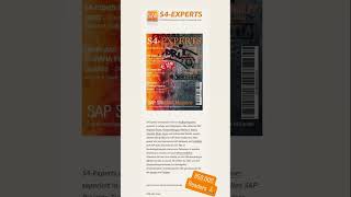 S4Experts SAP S4HANA Magazine  850000 Reader 🙏🎉🎊 [upl. by Aiel]