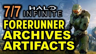 All Forerunner Archives Artifacts Locations  Halo Infinity Collectibles Guide [upl. by Noit]