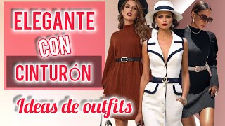 ✅LOOKS DE MODA CON CINTURÓN💞 ÚSALOS ASÍTENDENCIAS OTOÑO INVIERNO 2024 2025FASHION29 [upl. by Eleph686]