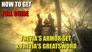 How to get Freyjas Greatsword amp Freyjas Armor Set Elden Ring [upl. by Coppinger]