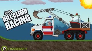 Hill climb racing Excavator Create car [upl. by Ha879]