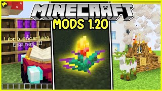 👉Top 10 PRIMEROS MODS Para MINECRAFT 1204  1201 [upl. by Lebiram]