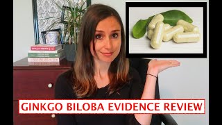 GINKGO BILOBA Memory Benefits  NEUROLOGIST review of Ginkgo Biloba [upl. by Garbers]