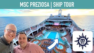 MSC Preziosa  Ship Tour in under 11 minutes [upl. by Sell]