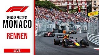 Großer Preis von Monaco Das Rennen  Formel 1 Live Watchparty [upl. by Tirrag]