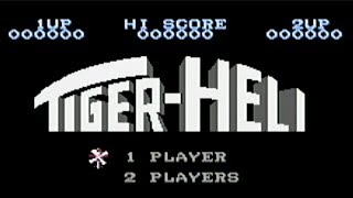 TigerHeli  NES Gameplay [upl. by Aikenahs]