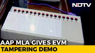 AAP Demonstrates How To Rig A Vote Machine EVM [upl. by Odlabso]