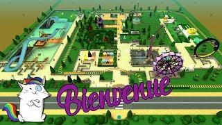 JE MONTRE LE PARC A JULIEN  ROBLOX [upl. by Hilliary]