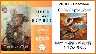 🐉今月の運氣を螺旋上昇⇑⇑ ー 2024年9月長月のオラクルー【 風を手懐けるー情報制御】 [upl. by Chen]